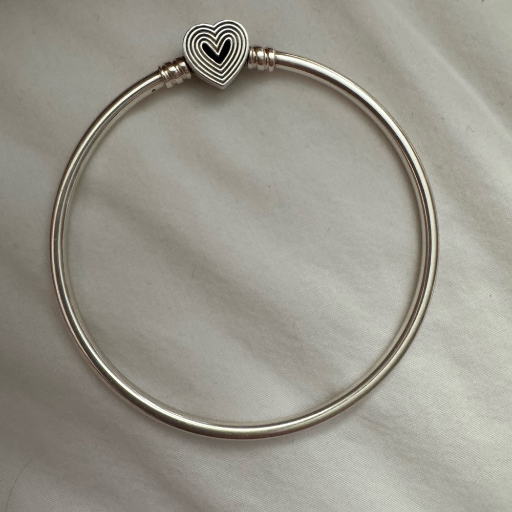 Pandora  Heart Bangle Bracelet